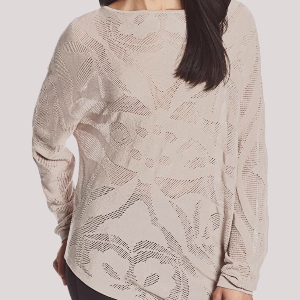 BCBG MaxAzria karlie asymmetrical sweater top